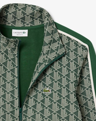 Paris Zip-Up Jacquard Track Jacket