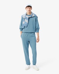 Stripe Band Fleece Sweatshirt