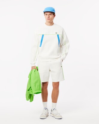 Loose Fit Piqué Sweatshirt