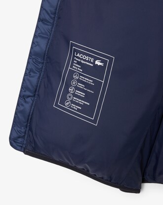 Water-Repellent Short Puffed Vest