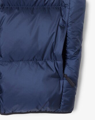 Water-Repellent Short Puffed Vest