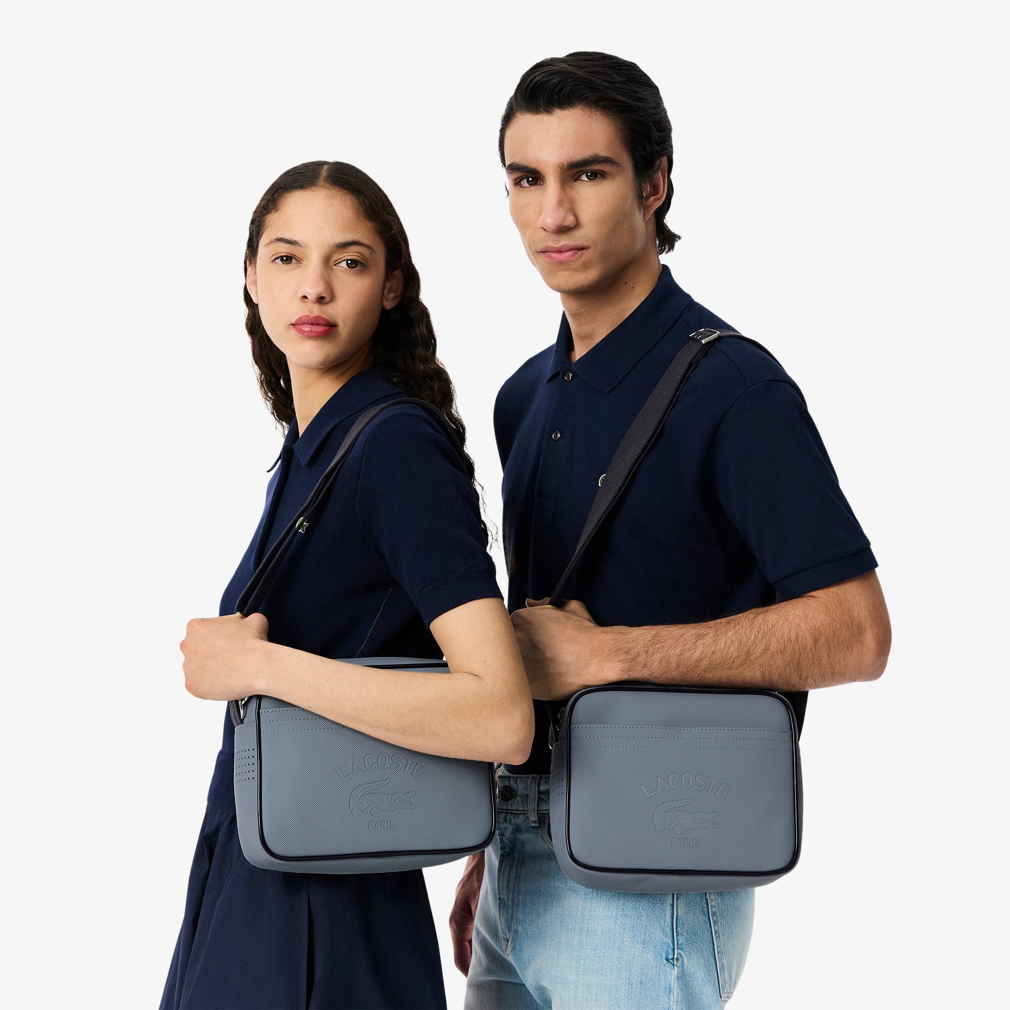 Medium Club 1930 Petit Piqué Reporter Bag - Men's Vertical