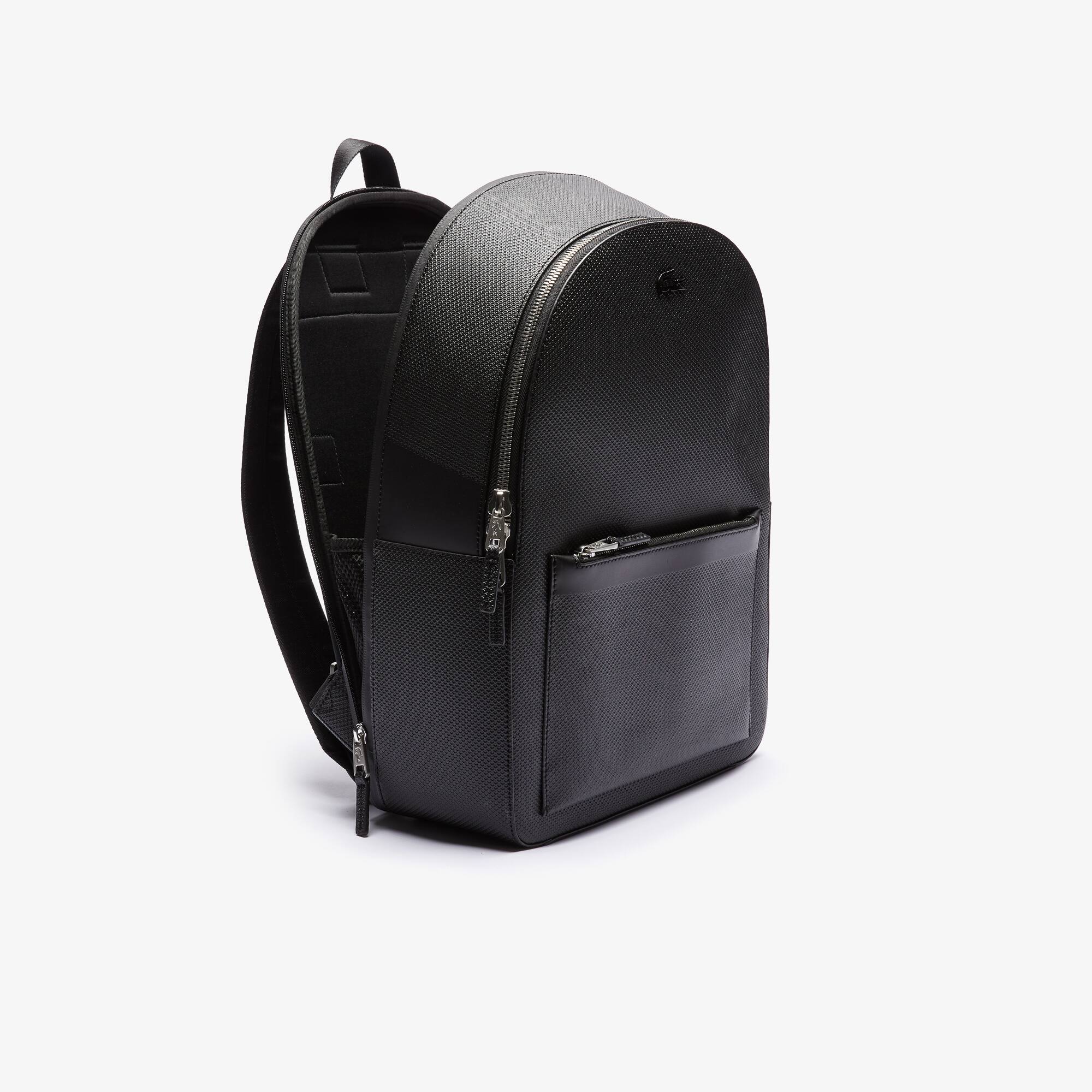 Chantaco Piqué Leather Backpack - Backpacks - New In 2026 | Lacoste