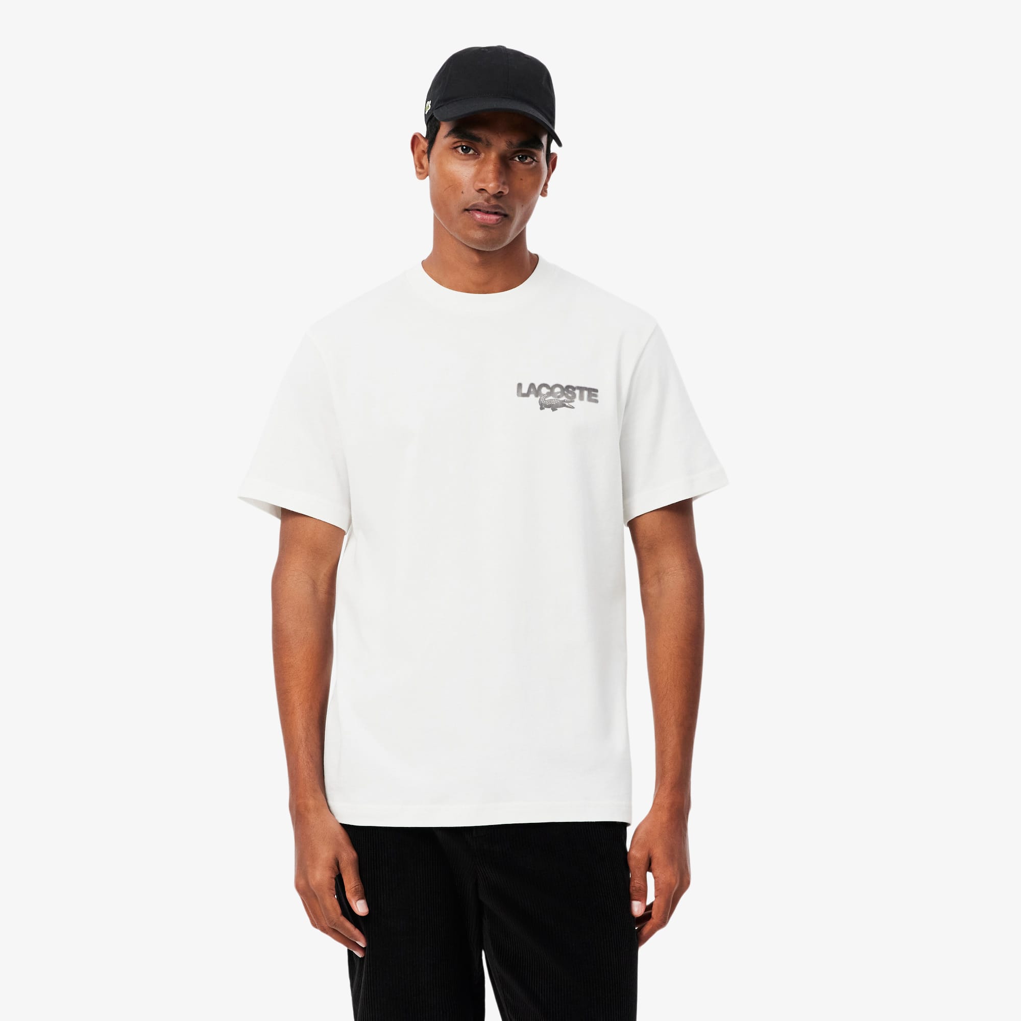 Tennis Print Jersey T-shirt - Men's t-shirts - New In 2026 | Lacoste