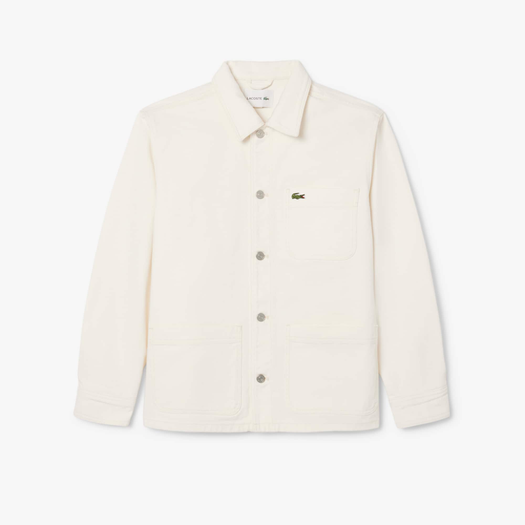 Tシャツ・カットソー Off-White SS24 Denim overshirt (OMYD059S24DEN0010202 0202) OFF WHITE - 90s Logo overshirt | Leam Roma - Luxury Shopping