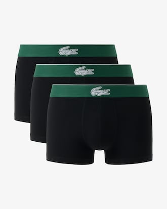 3-Pack Stretch Jersey Crocodile Trunks