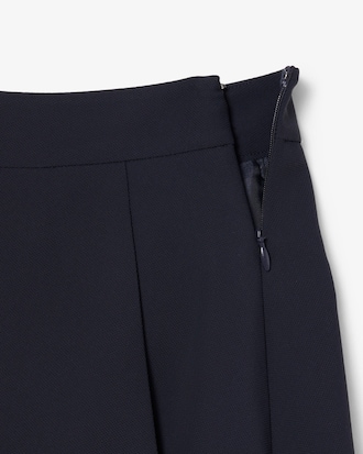 Short Fluid Pleated Skirt