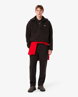 Classic Fit Long Sleeved L.12.12 Polo Shirt