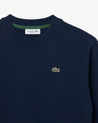 Relaxed Fit Fleece Crew Neck Sweatshirt