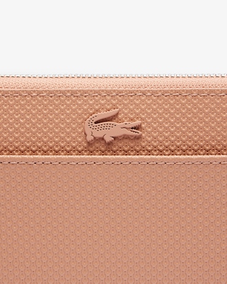 Large Chantaco Piqu&eacute; Leather Billfold