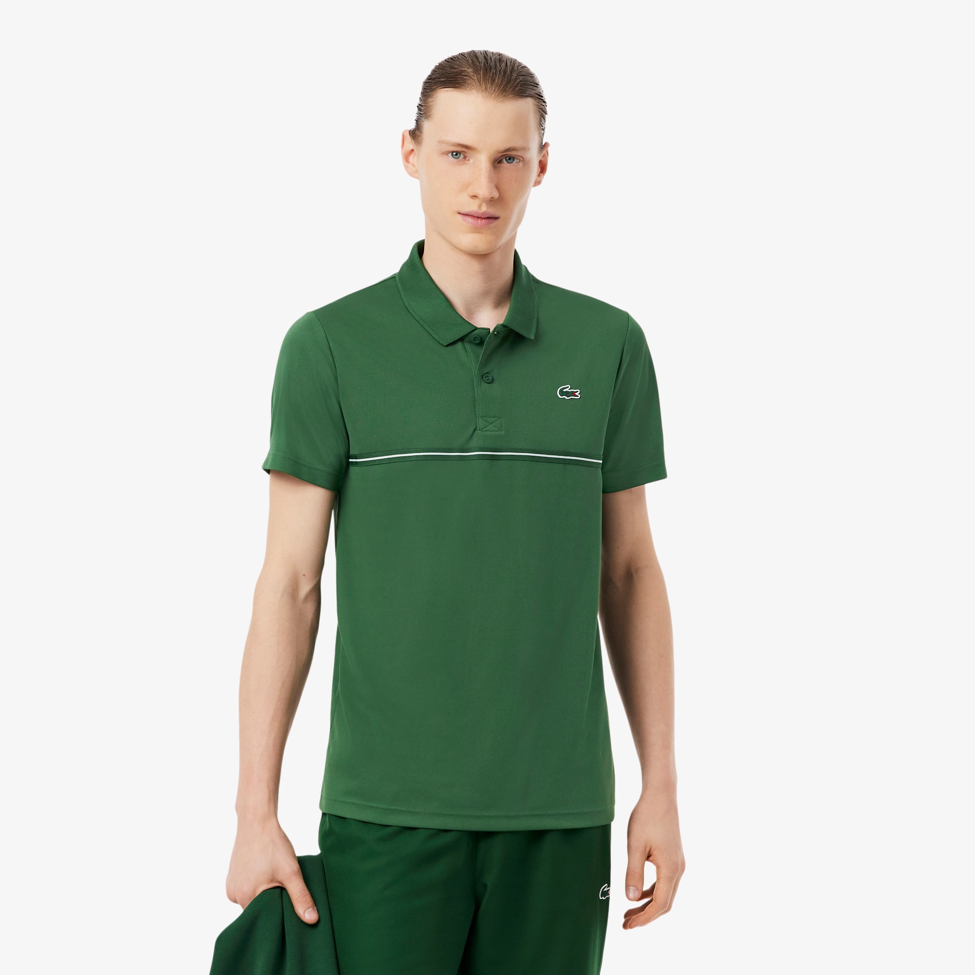 Ultra Dry Print Sport Polo Shirt - Men's Short Sleeves Polo Shirts