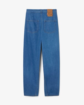 Runway Wide Fit Denim Barrel Leg Jeans