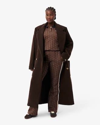 Slim Fit Monogram Jacquard Polo Shirt