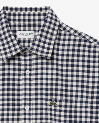 Regular Fit Plaid Flannel Shirt