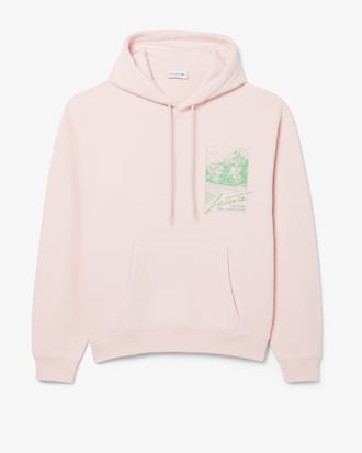 Printed Fleece Hoodie
