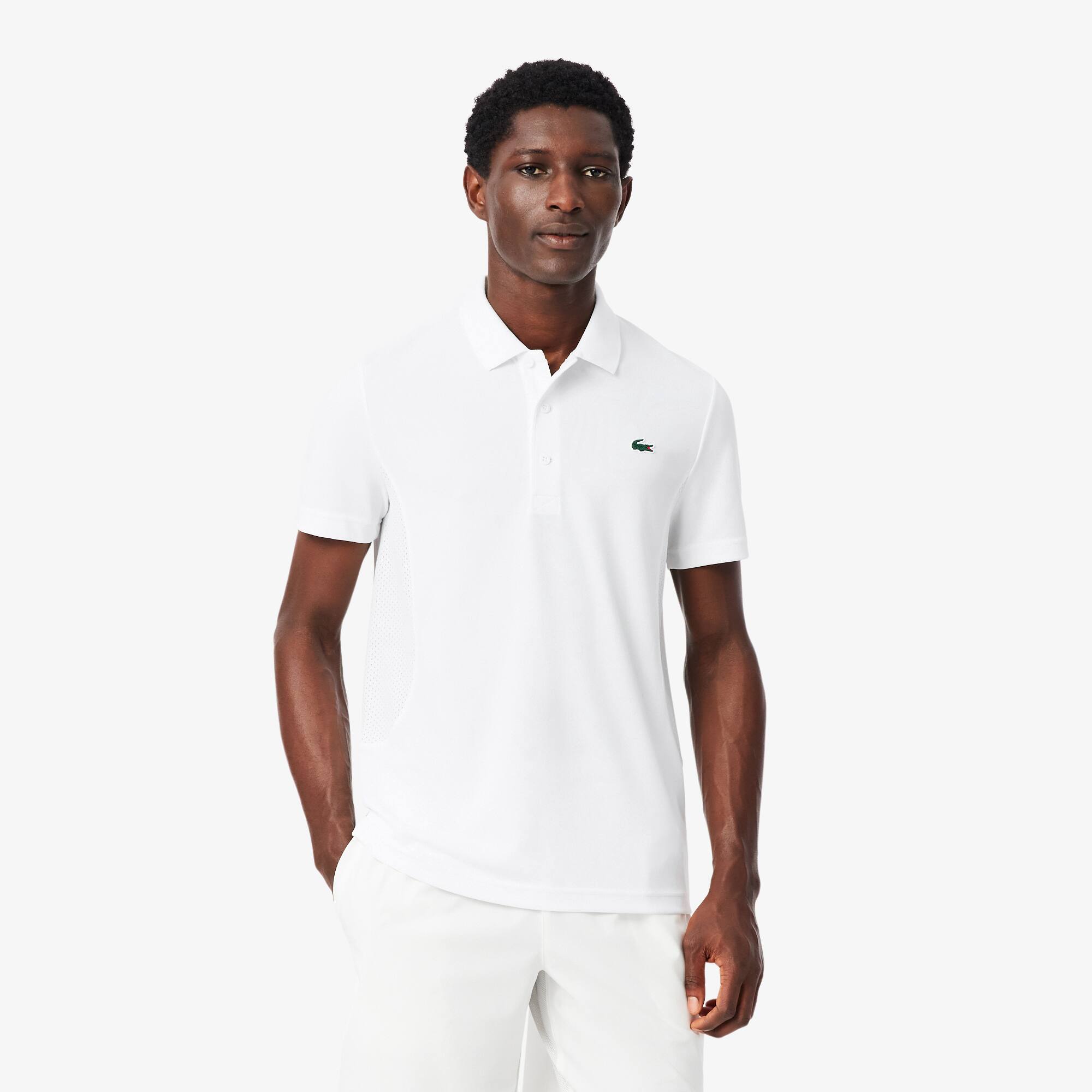 Lacoste Tennis x Novak Djokovic Polo Shirt - Men's Short Sleeves