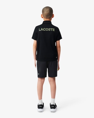 Colorblock Diamond Taffeta Sport Shorts