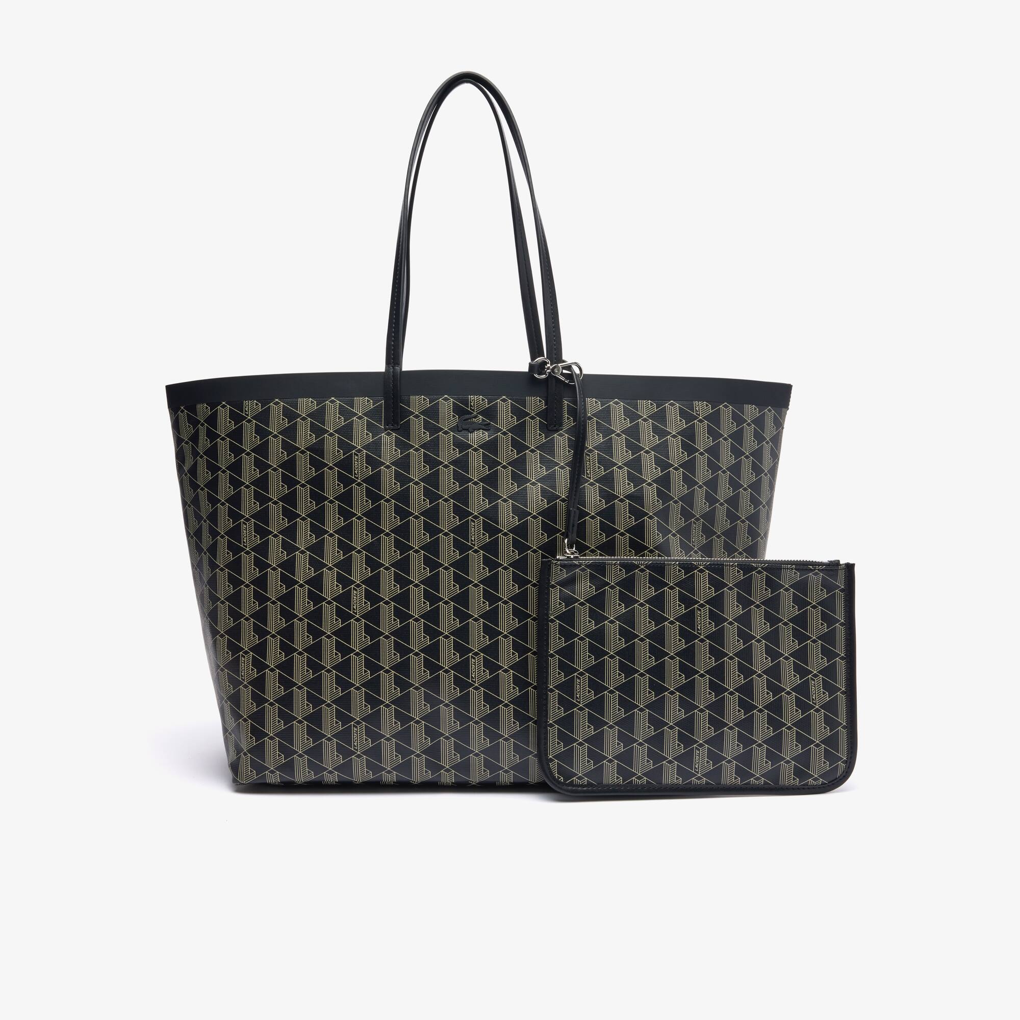 【Lacoste】レディース Zely トートバッグ ポーチ付き XL Zely Tote with Pouch - All Women's Bags & Handbags - New