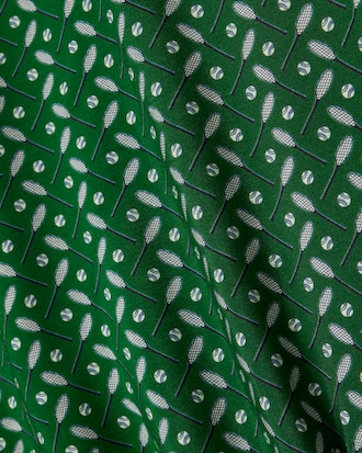 Runway Regular Fit Printed Satin Shirt