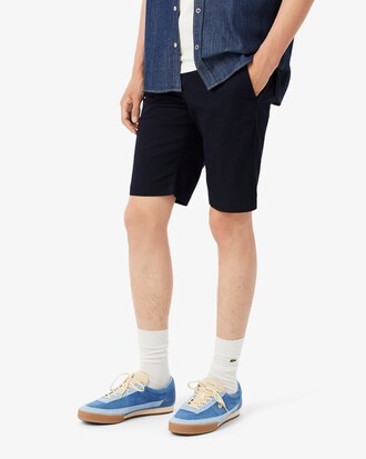 Slim Fit Stretch Cotton Chino Shorts