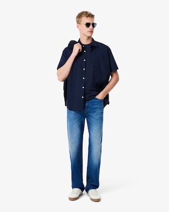 Cotton T-shirt with Breast Pocket