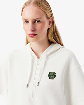 Hooded Piqu&eacute; Dress