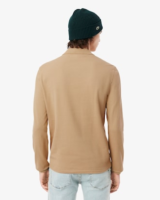 Classic Fit Long Sleeved L.12.12 Polo Shirt