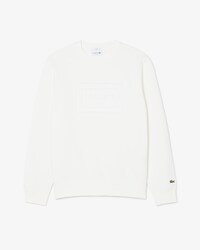 Embossed Fleece Sweatshirt