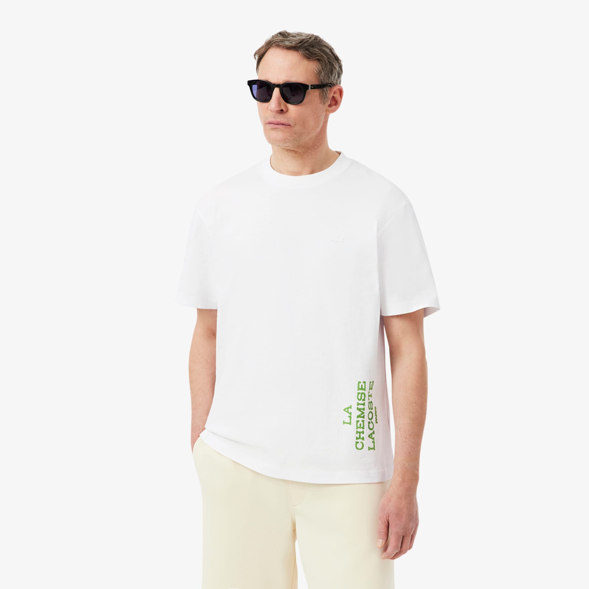 Relaxed Fit Printed Cotton T-shirt - Men's t-shirts - New In 2026