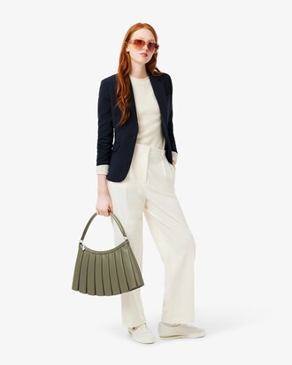 Large Lenglen Leather Bag