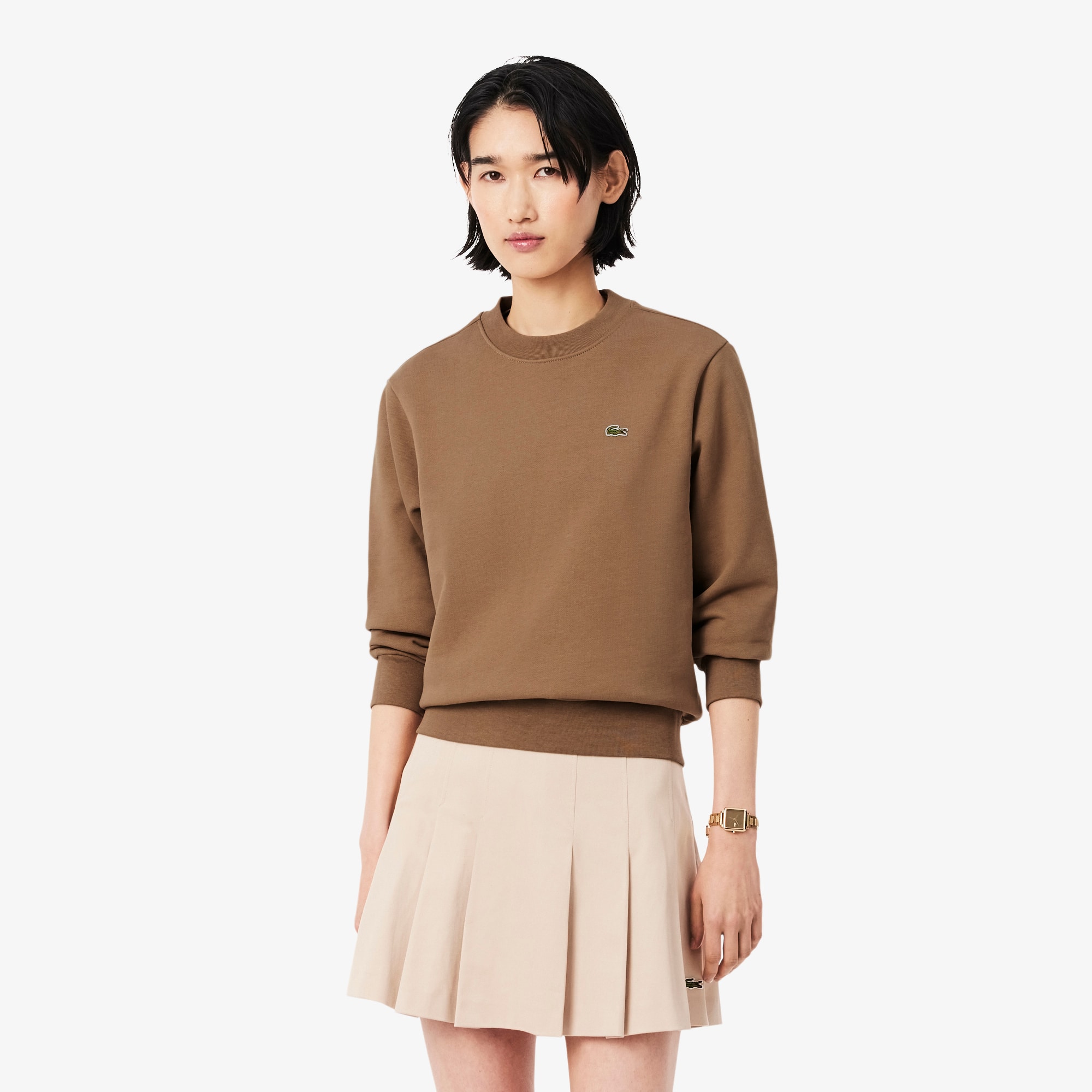 Relaxed Fit Fleece Crew Neck Sweatshirt - undefined - New In 2026