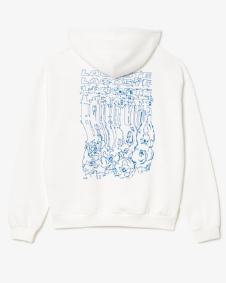 Loose Fit Print Hoodie