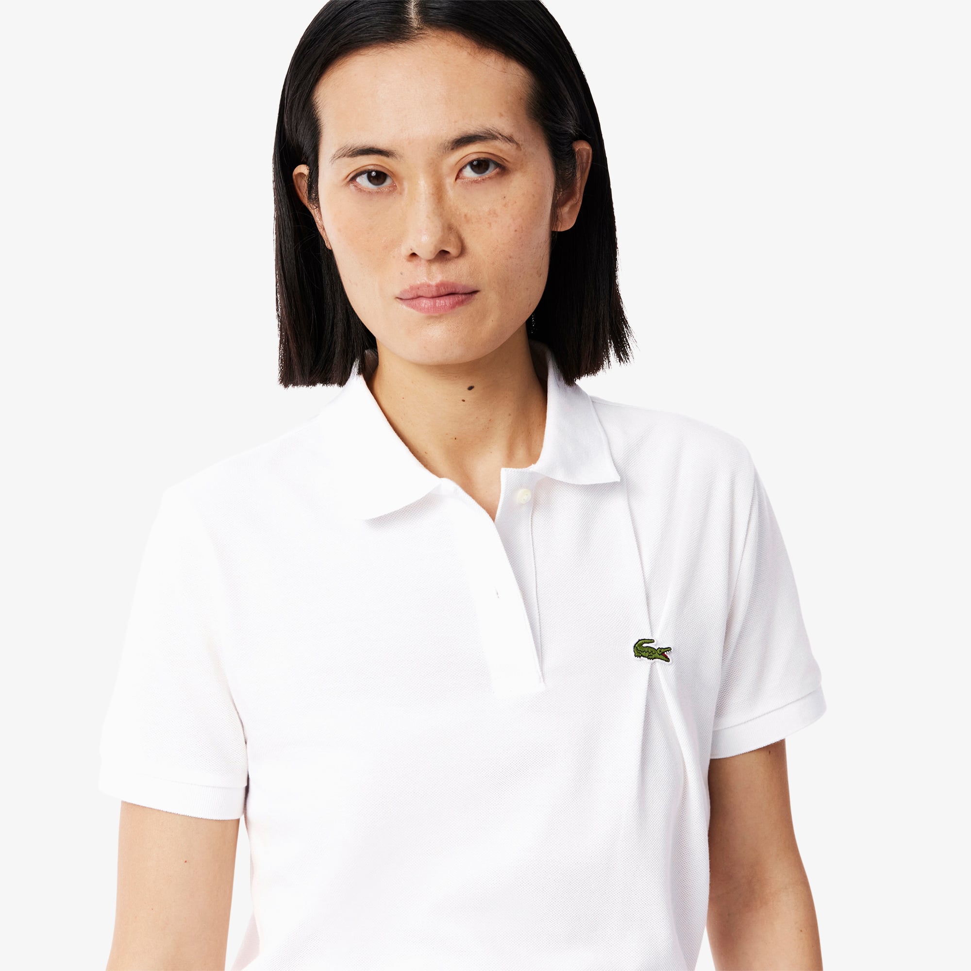 Regular Fit Petit Piqué Polo Shirt - Women's Short Sleeves