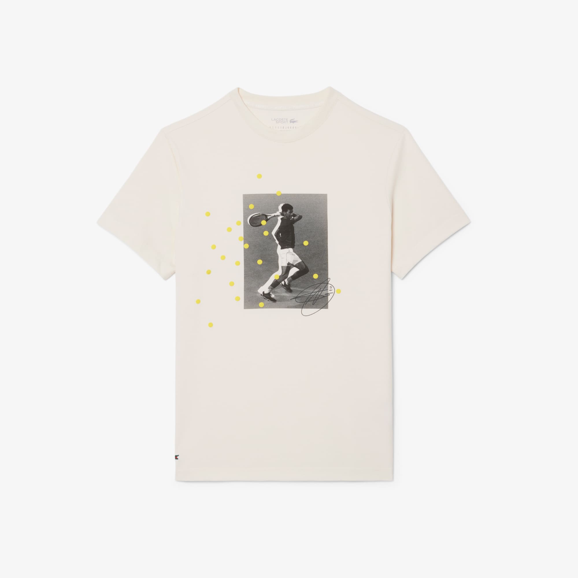 Lacoste Tennis x Novak Djokovic Graphic T-shirt - Men's t-shirts