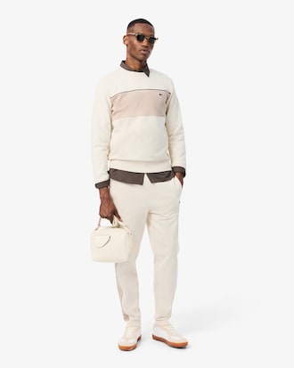 Colour-Block Fleece Sweatshirt