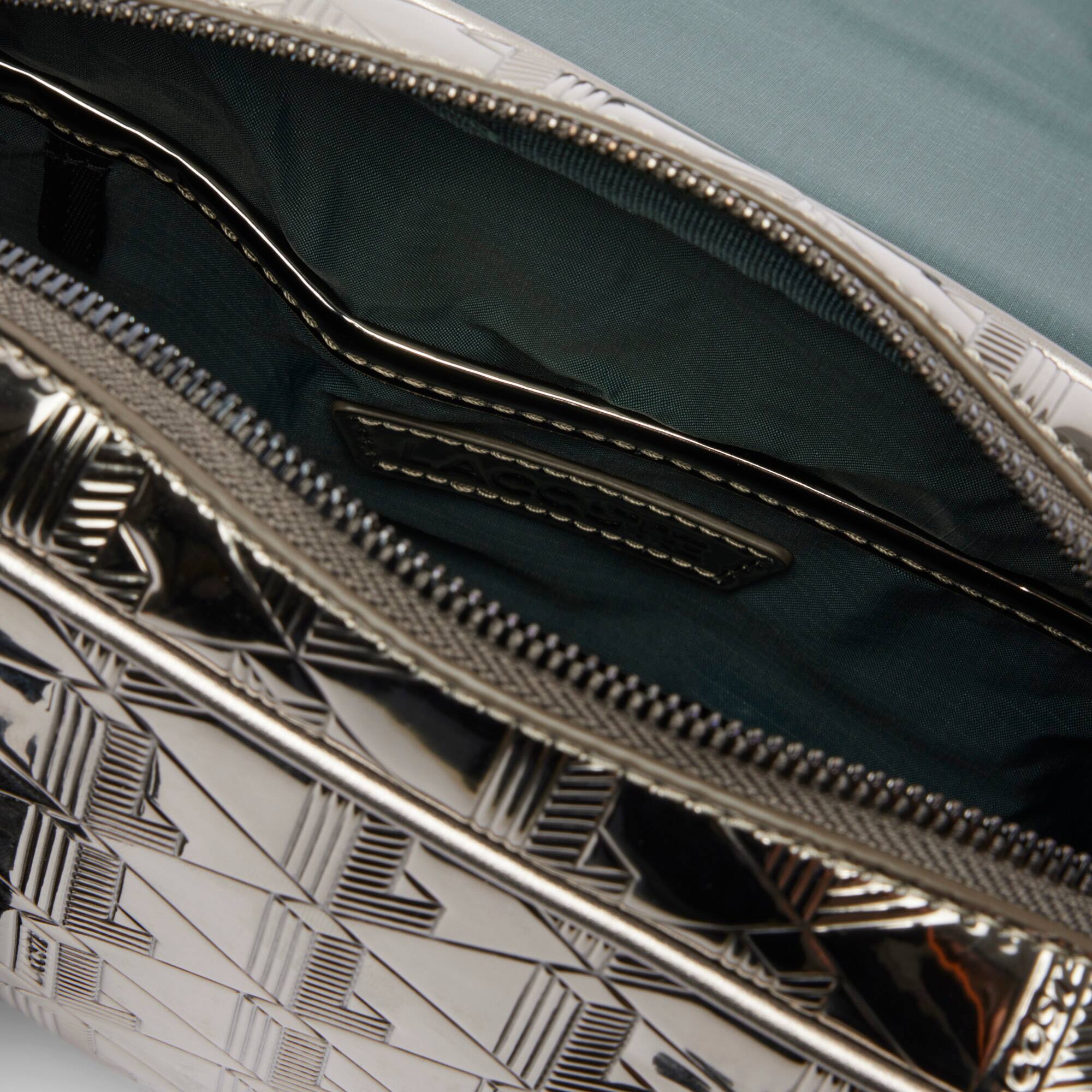 The Blend Silver Messenger Bag - Men's Vertical Bags - New