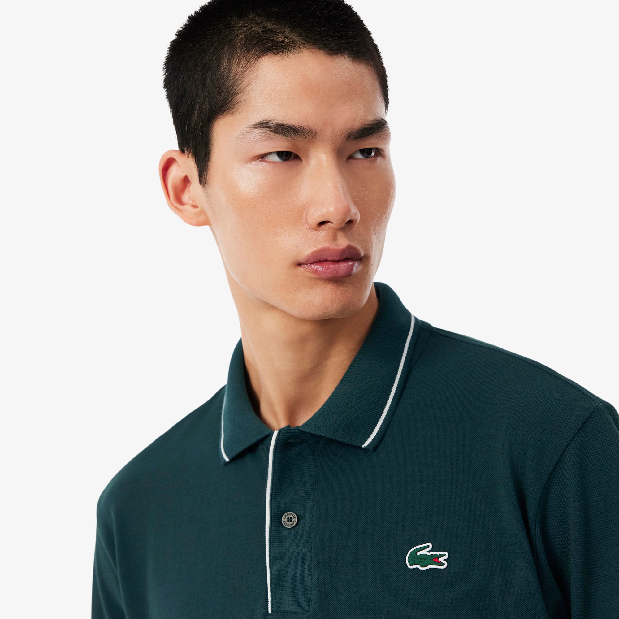 Heat Regulating Mini Piqué Golf Polo Shirt - Men's Short Sleeves
