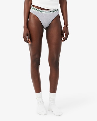 Stretch Cotton String Briefs