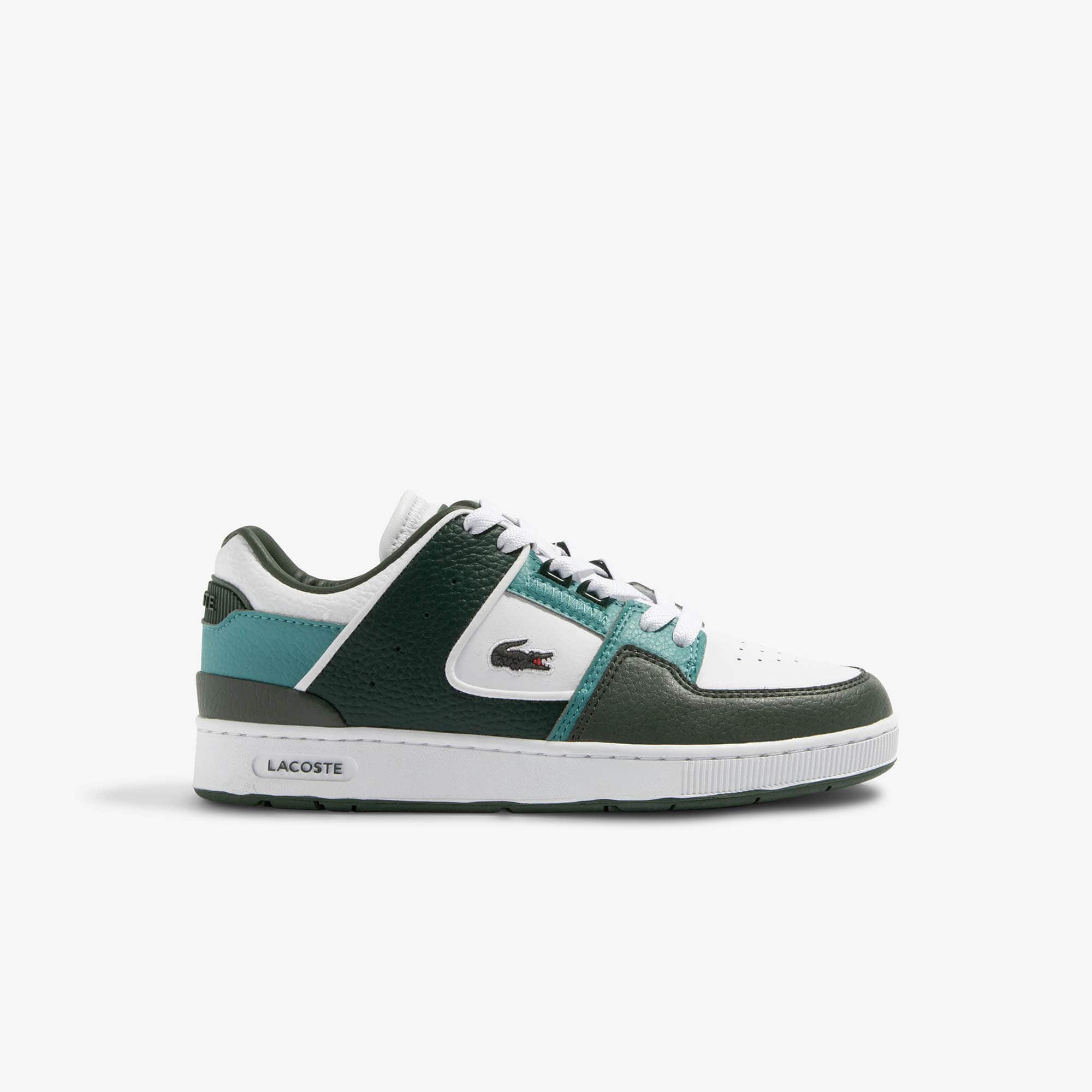 Lacoste ladies leather trainers deals