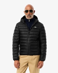 Water-Repellent Quilted Puffed Jacket