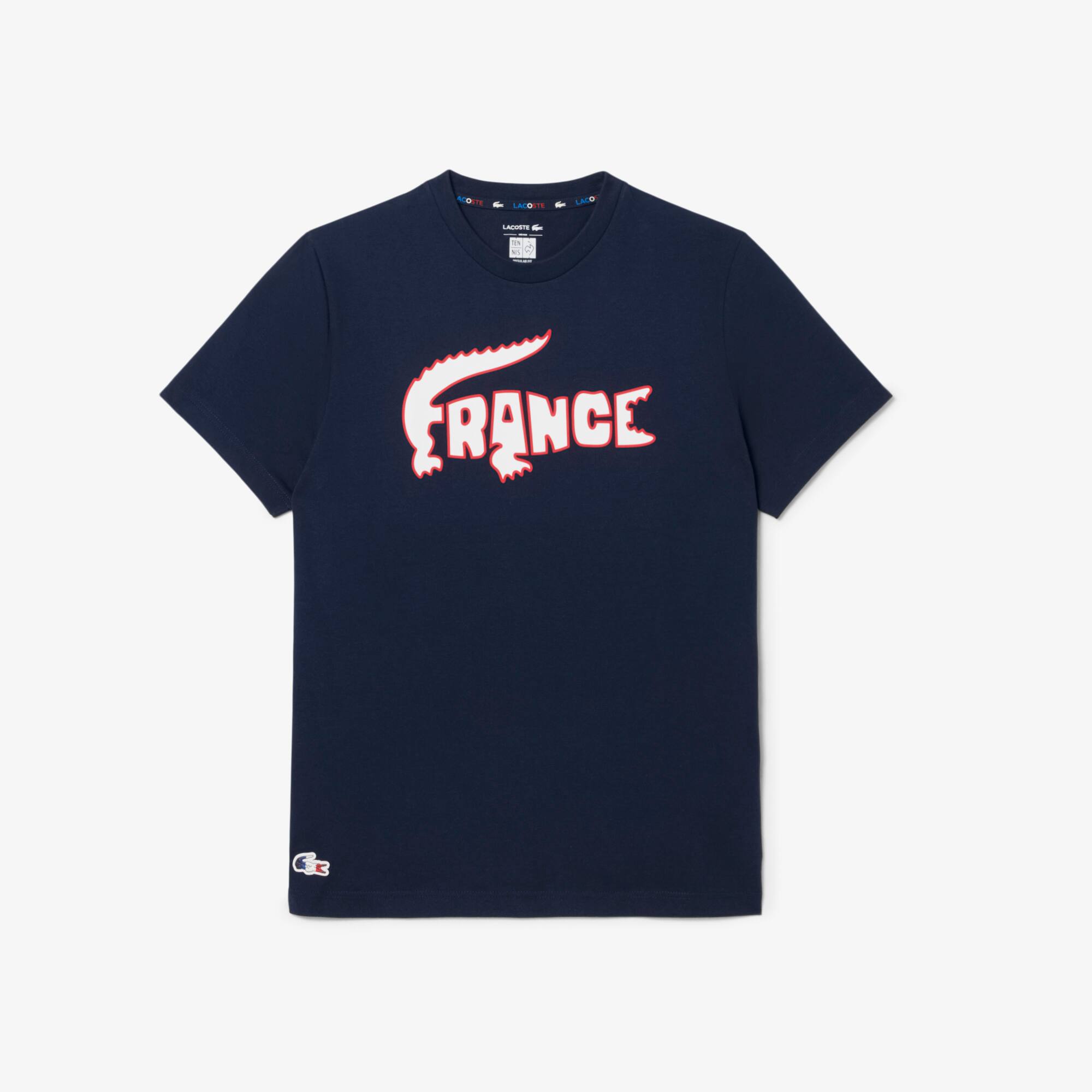 French Tennis Team T-shirt - Men's t-shirts - New In 2026 | Lacoste