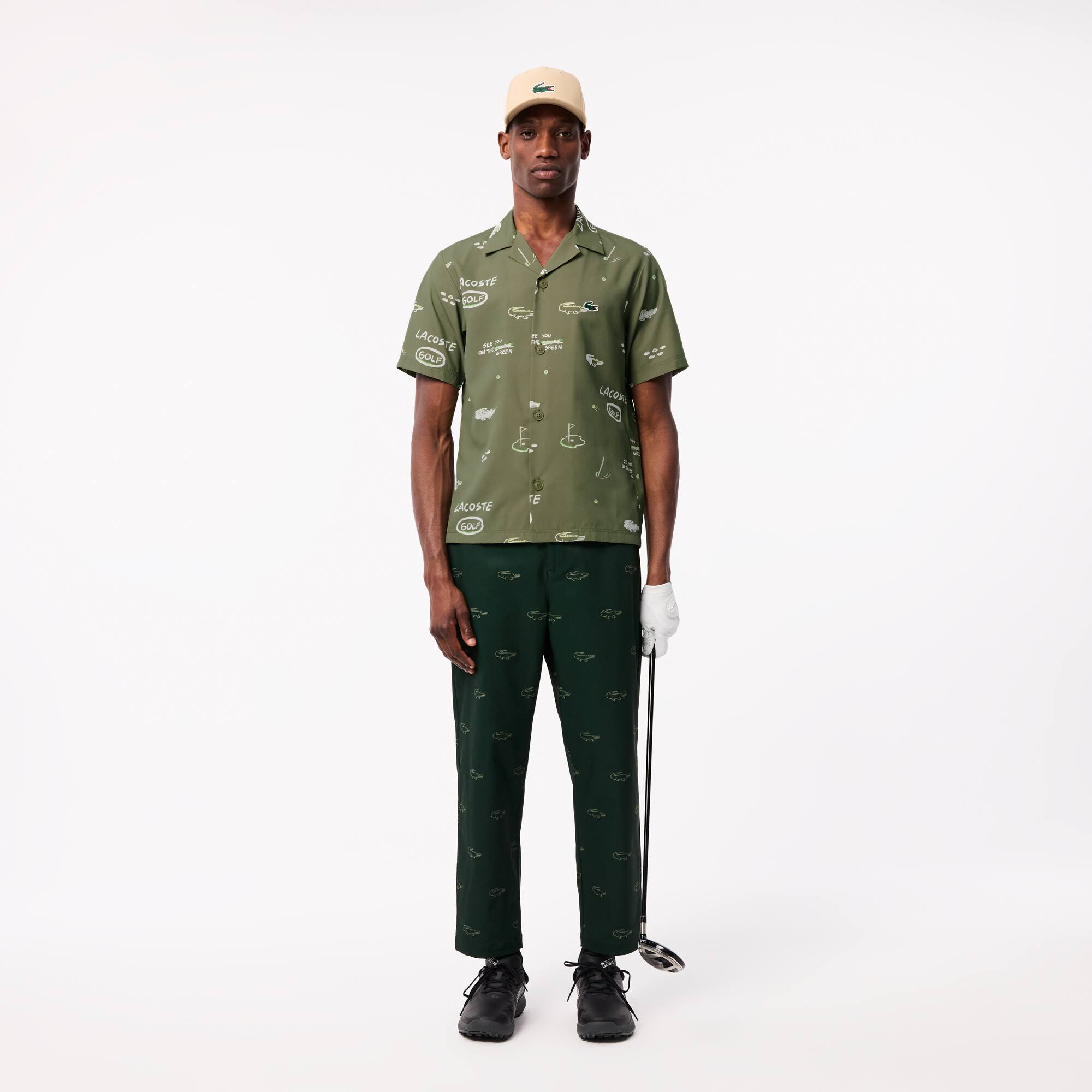 Men's Regular Hawaii Fit UV Protect Golf Shirt - Button Down