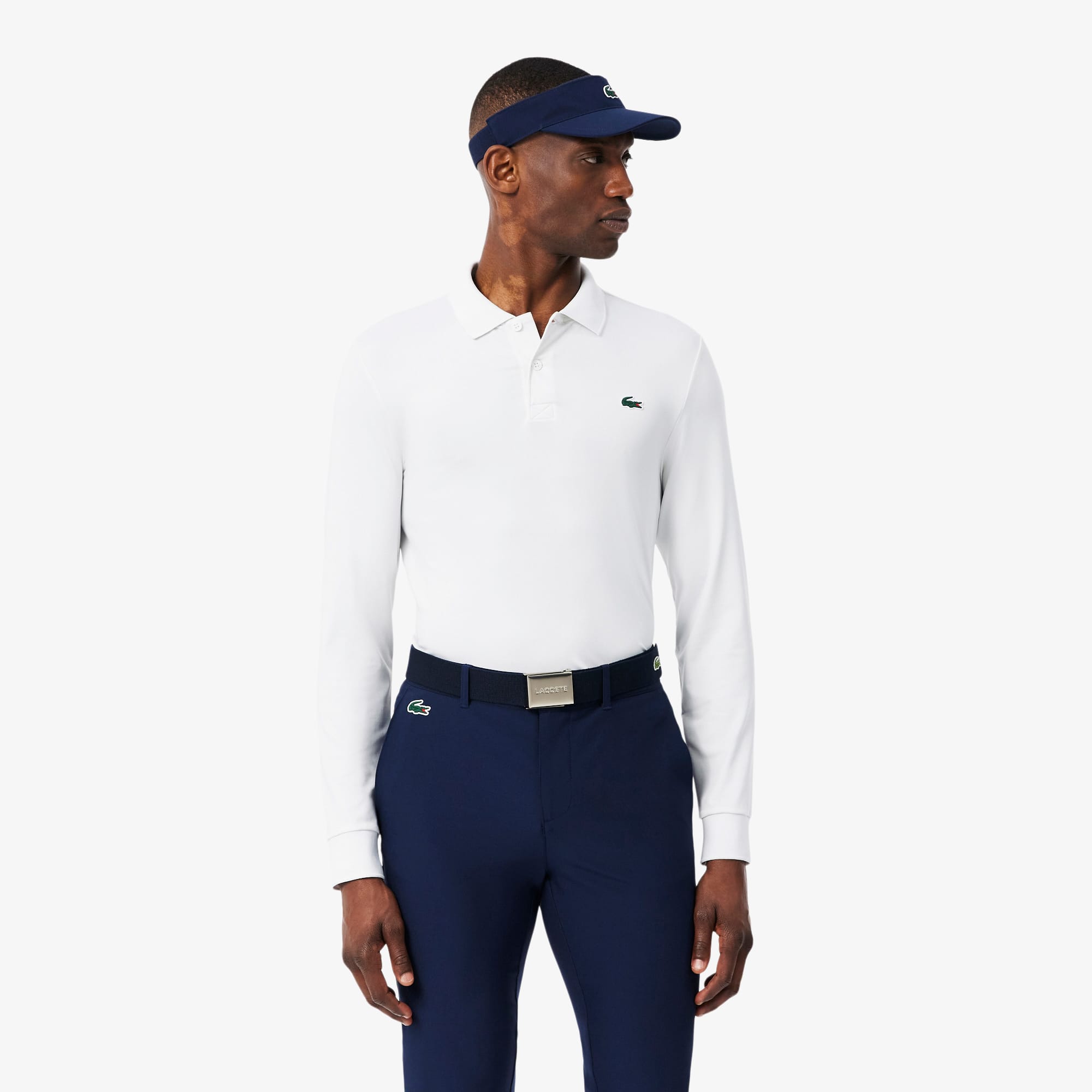 Regular Fit Ultra Dry Long Sleeved Golf Polo Shirt - Long Sleeves