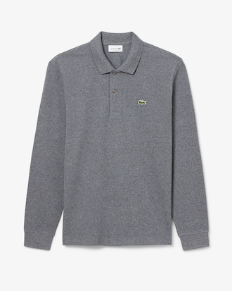 Classic Fit Long Sleeved L.12.12 Polo Shirt