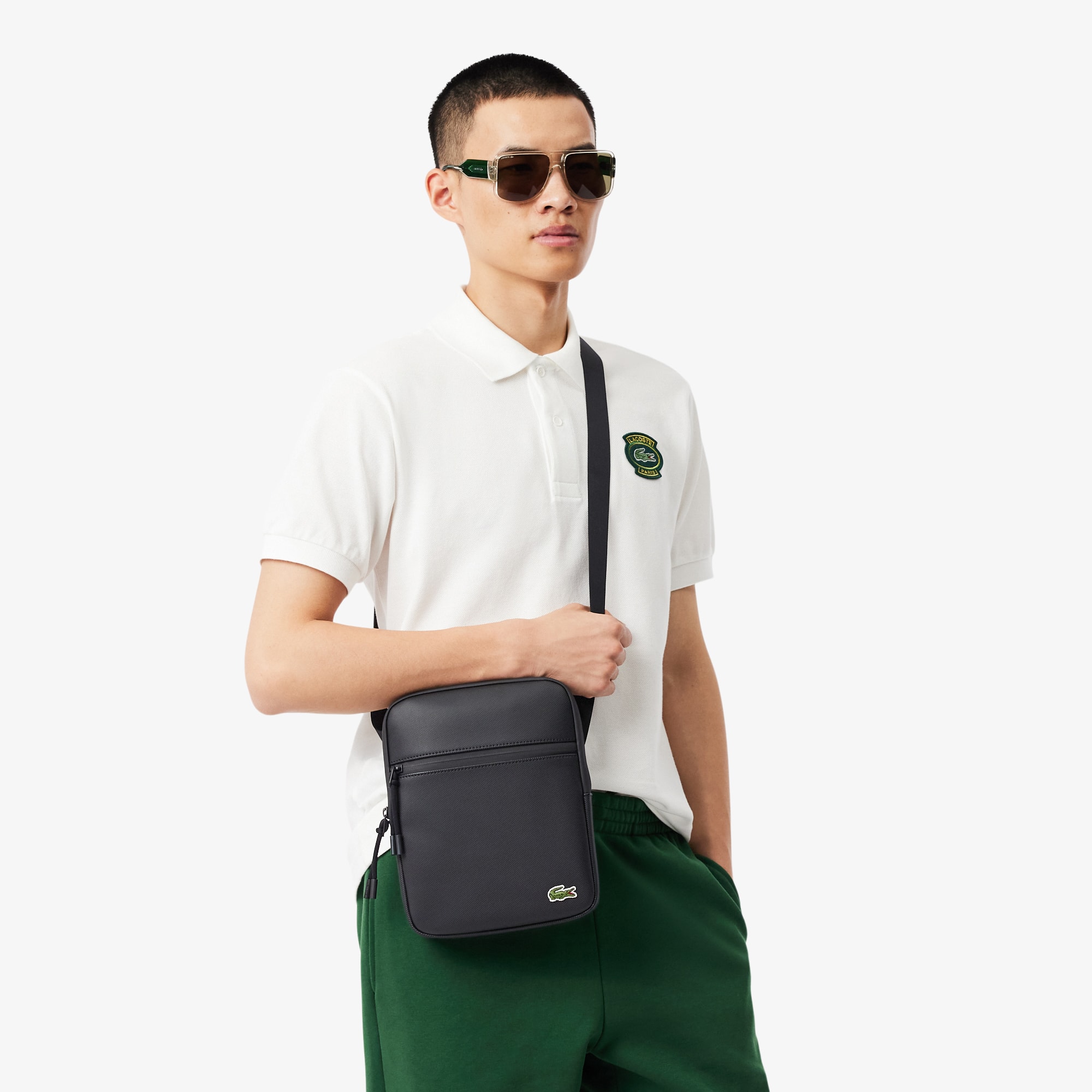 Medium LCST Piqué Satchel Men's Vertical Bags New In 2025