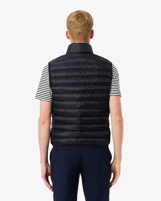 Water-Repellent Puffed Vest