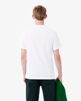 Crocodile Print Cotton Loungewear T-Shirt