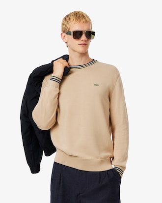 Striped Cotton Jersey Sweater