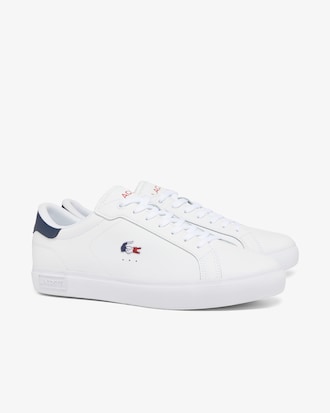 Men's Powercourt Leather Sneakers