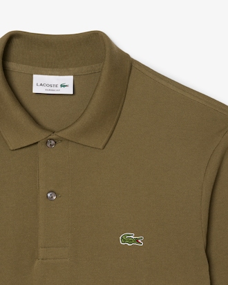 Classic Fit Long Sleeved L.12.12 Polo Shirt